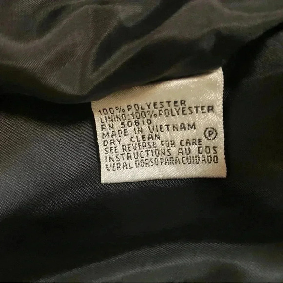 VGT Collections for Le Suit Women's Blazer Jacket 3 Front Buttons Black Size 12 - Picture 7 of 11